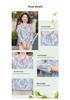 Mom's Summer Chiffon Two-Piece: Stylish Middle-Aged & Elderly Women's Shirt Set