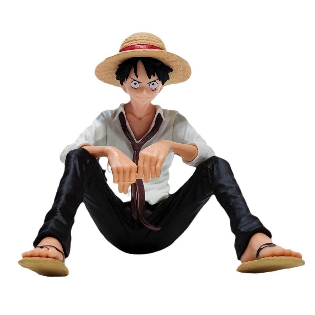 Anime Action Figure: One Piece Luffy & Yukino My Youth Romantic Comedy Car Ornament Doll Model