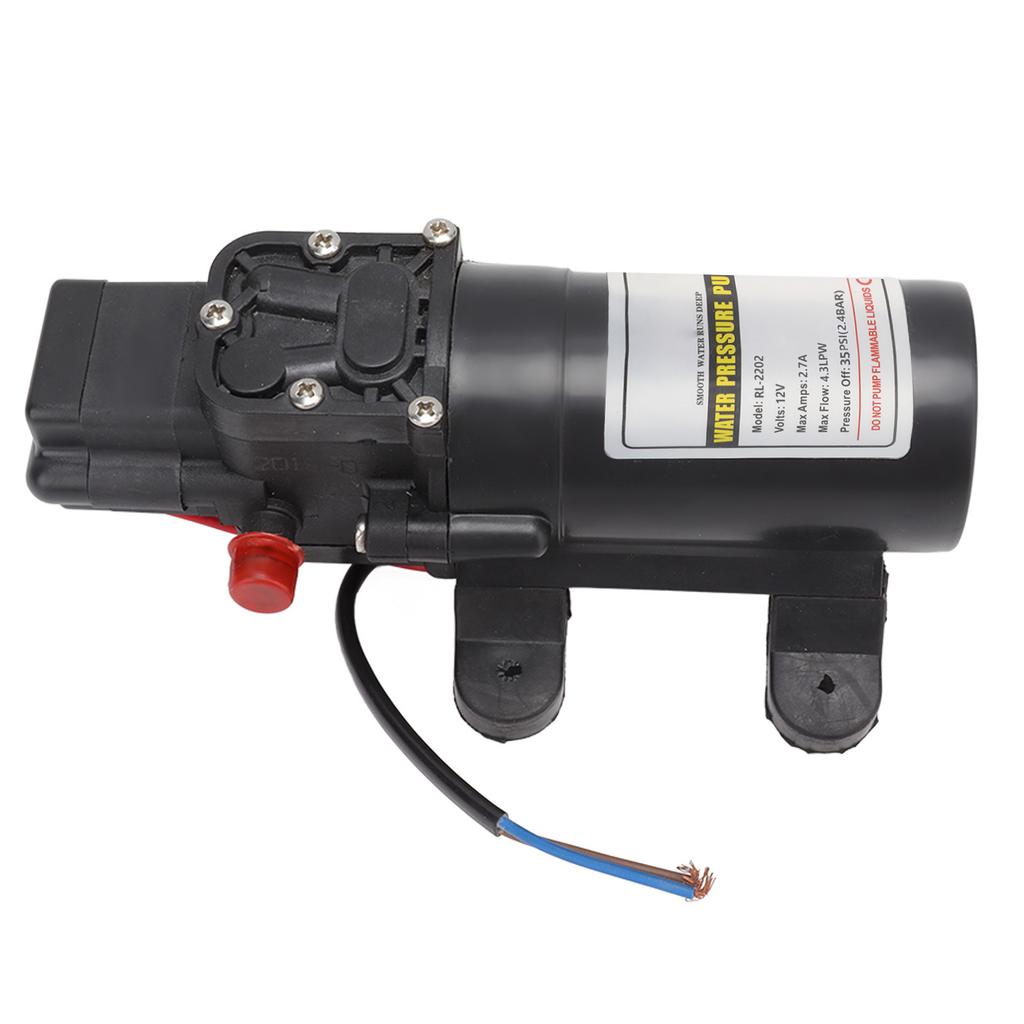 Pompă cu diafragmă pentru presiunea apei, autoamorsantă, pompă cu diafragmă, pompă de apă de înaltă presiune pentru exterior RL