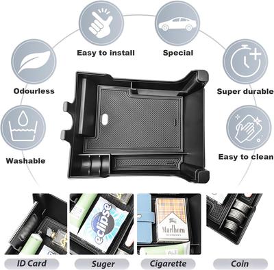 Armrest Storage Box Car for 2025 2025 2025 2025 Ford Edge SE/SEL Center Console Tray Organizer Coin Holder Storage Accessories