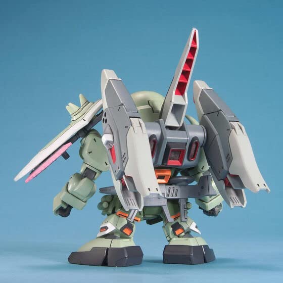 SD Gundam BB Senshi Mobile Suit Gundam SEED DESTINY Blaze Zaku Warrior Plastic Model Pre-Colored