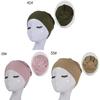 Silk Cotton Headscarf Cap With Elastic Fit For Casual Daily Wear