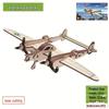 3D DIY Wooden Jigsaw Puzzle Model - Laser Cut Building Set