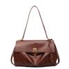 New fashionable commuter tote bag, high-end shoulder messenger bag, women's large-capacity versatile handbag