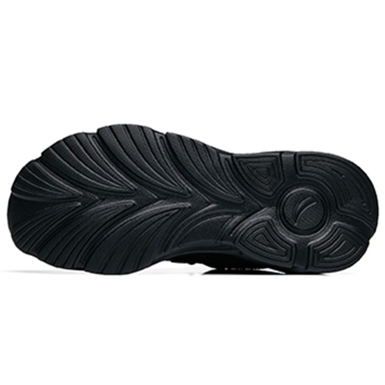 Anta City Trail Shock Absorption Non-Slip Durable Low-Top Running Shoes Men sneaker Black Green 112245573-1