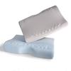 OLOMM Ergonomic Memory Foam Pillow with Ice Silk Cover