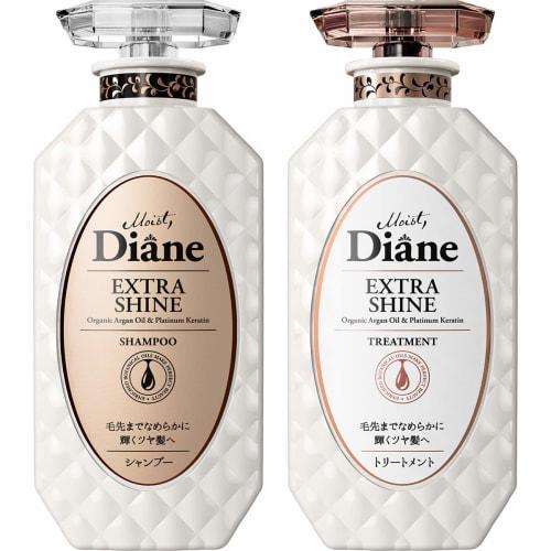 

Shampoo & Treatment [Shiny Hair] Floral & Berry Scent Diane Perfect Beauty Extra Shine 450ml x 2