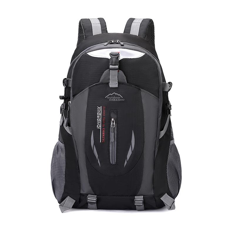 Adjustable Trekking Poles & Large Capacity Hiking Backpack with Waist Support, Multifunctional for Outdoor Camping and Mountaineering.