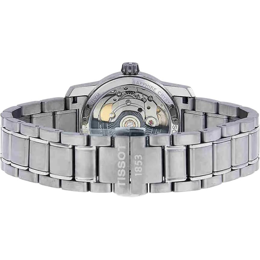 Tissot Ti Automatic Mechanical Movement Women's Watch 32mm Black Dial T087.207.44.057.00