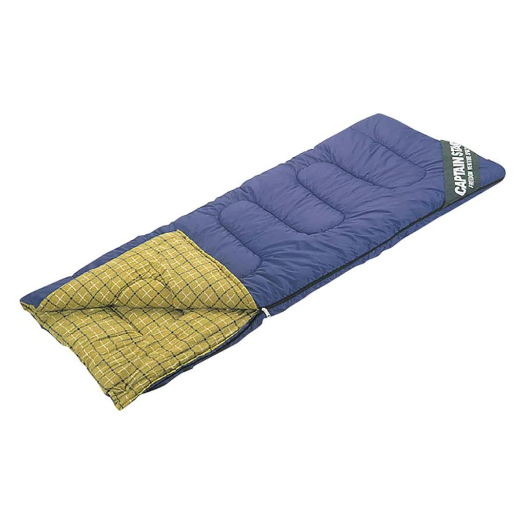 Kapitän Hirsch (Kapitän Hirsch) Neuer Folia Umschlag-Schlafsack, 3-Jahreszeiten, Karomuster, Mindesttemperatur 5°C, M-3413
