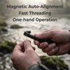 Magnetic Fly Line Threader Simple Convenient Fishing Device Easy Tool for Fly Fishing Hook Needle Threader Magnetic