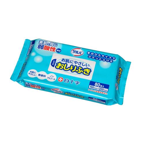 White Cross Salva Skin-Friendly Baby Wipes, 80 sheets