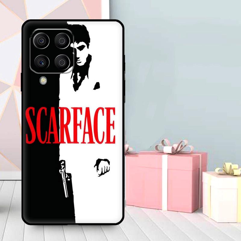 Scarface Tony Montana Film Case For Samsung Galaxy M56 M52 M32 M53 M16 M11 M21 M31 M35 M12 M13 M14 M15 M36 M55 M34 M54