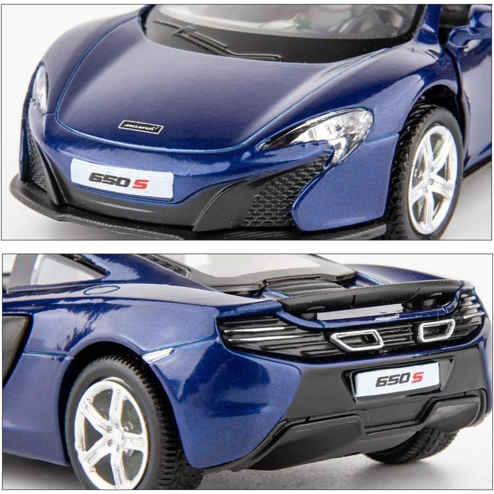 1/36 Scale McLaren S650 Casting Car Model, Zinc Alloy Toy Car for Kids, Pull Back Vehicles Toy Car for Toddlers Kids Boys Girls Gift