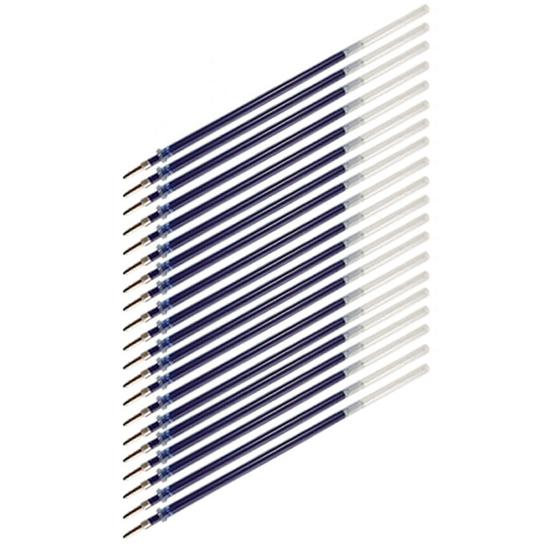 Recharges de stylos à encre transparente, excellente écriture fluide, 3 couleurs, papeterie pour étudiants, fournitures de bureau