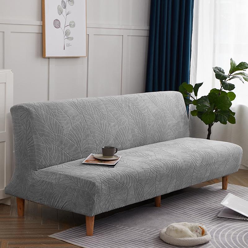 Waterproof Jacquard Sofa Bed Cover - Dust & Spill Resistant 