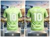 2026 Estate Messi #10 Maglia da Calcio Traspirante Asciugatura Rapida Argentina Bambino Abbigliamento Sportivo Casuale Allenamento Uniforme da Tifoso Maglietta
