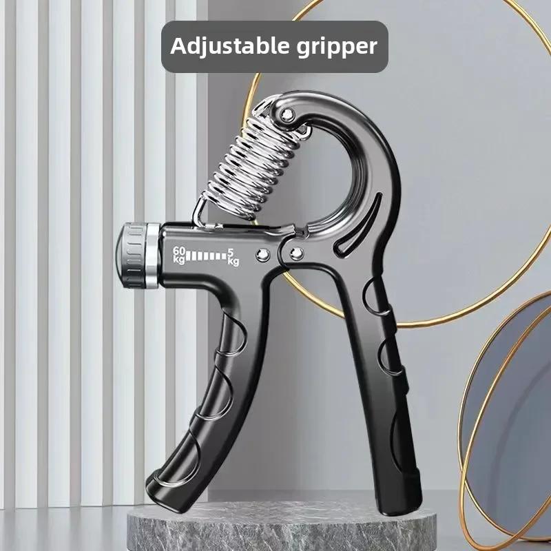 

NEW 1PC 5-100KG Electronic Counting Adjustable Grip Strengthener for Rehabilitation Hand Wrist Muscle Strength Recovery Exercise