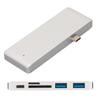 USB C Hub Portable 5 in 1 PD Fast Charge Multi Port Expansion USB C Adapter for MacBooks for Tablet