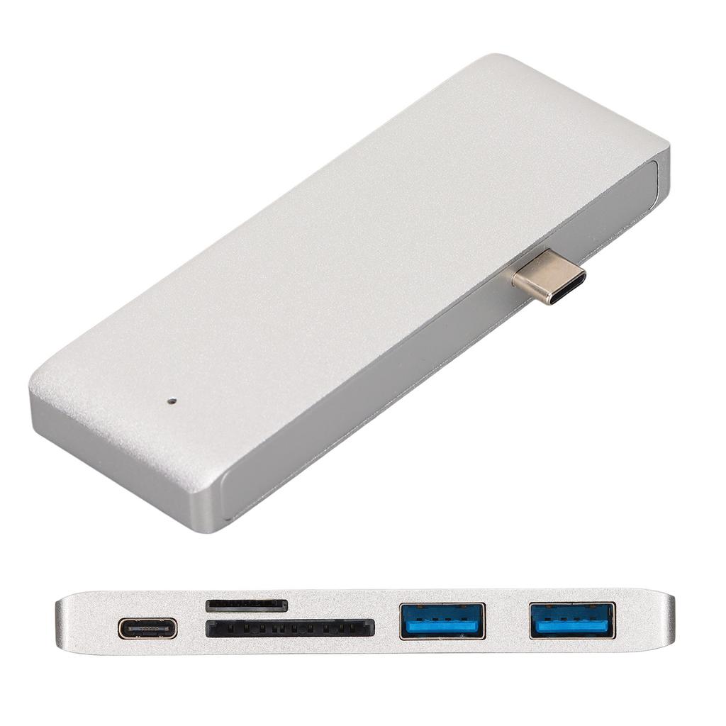 USB C Hub Portable 5 in 1 PD Fast Charge Multi Port Expansion USB C Adapter for MacBooks for Tablet