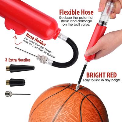 1PC Portable Air Pump Balloon Volleyball Basketball Ball Inflator Ball Inflating Pump Tool