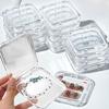 1/10pcs Transparent Earring Bracelet Boxes Organizer Holder Acrylic Jewelry Storage Box Container Nail Display Packaging Case