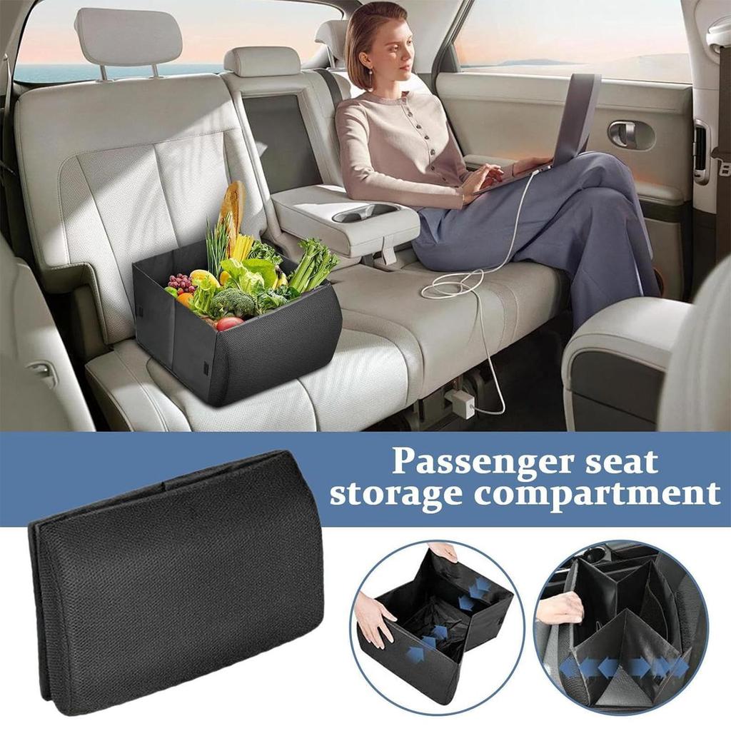Car Storage Organizer Trunk 30L Foldable Grocery Box Car Organizer For Men Women Automotive SUV Truck Travel Road Trip Camping