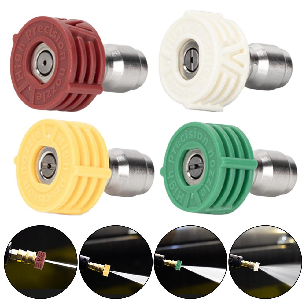 

For Efficient Cleaning Pressure Washer Nozzles 0 Degree Nozzle 15 Degree Nozzle 25 Degree Nozzle 40 Degree Nozzle 1.4mm