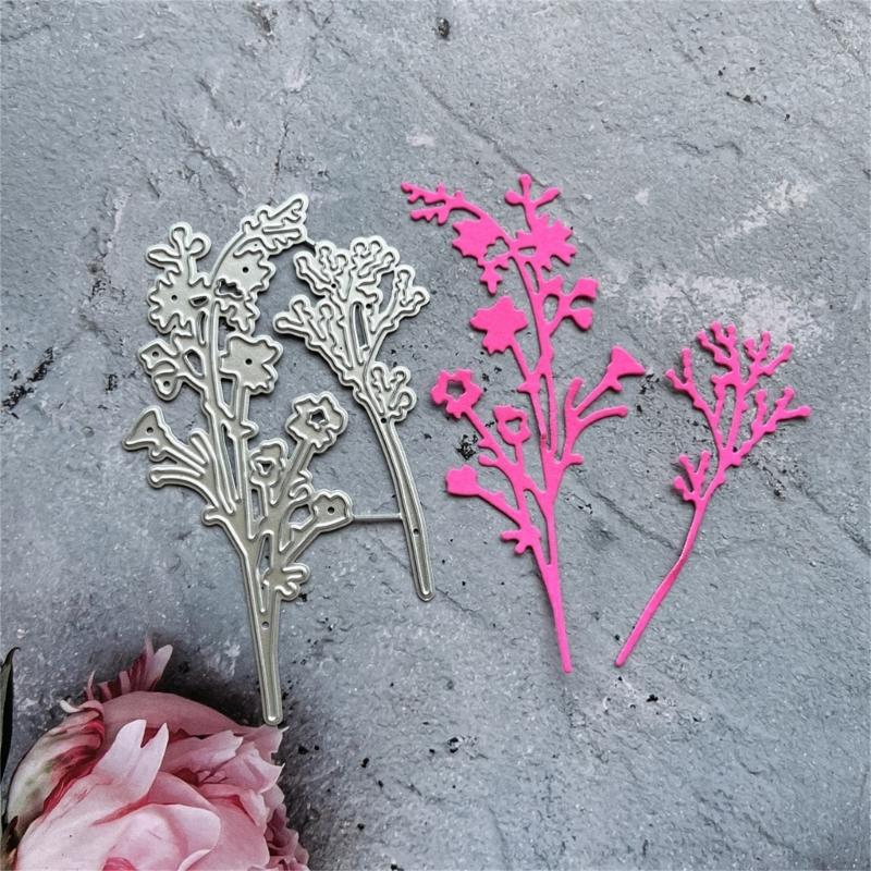Leaf Flower Metal Cutting Dies DIY Craft Carbon Steel Embossing Template Stencil Scrapbooking for Card Die Cuts Mold