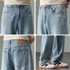 Mark Fairwhale Men's Breathable Tencel Blend Loose Straight-Leg Jeans