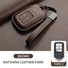 For Honda Civic 11th 2022 for Honda Civic Accord HR-V CR-V 2023 Key Fob Shell Accessories Leather Car Folding Key Cover Case