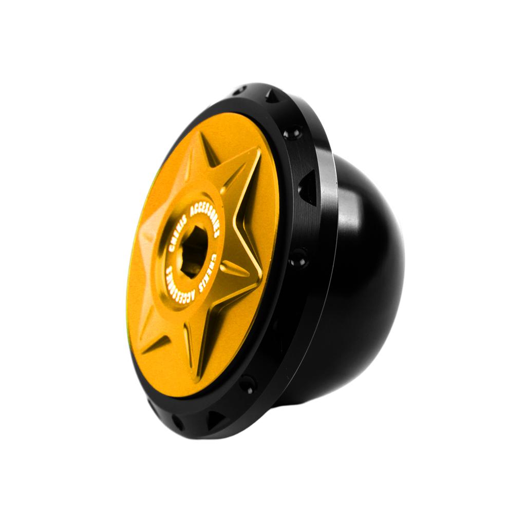 For Honda Forza350 FORZA NSS350 Accessories Rear Axle Fork Cap Nut Cover Wheel Axle Slider Screw Decoration