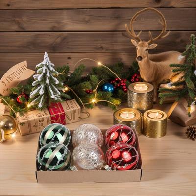 Christmas Balls Decoration Christmas Tree Baubles Convenient String Hangers