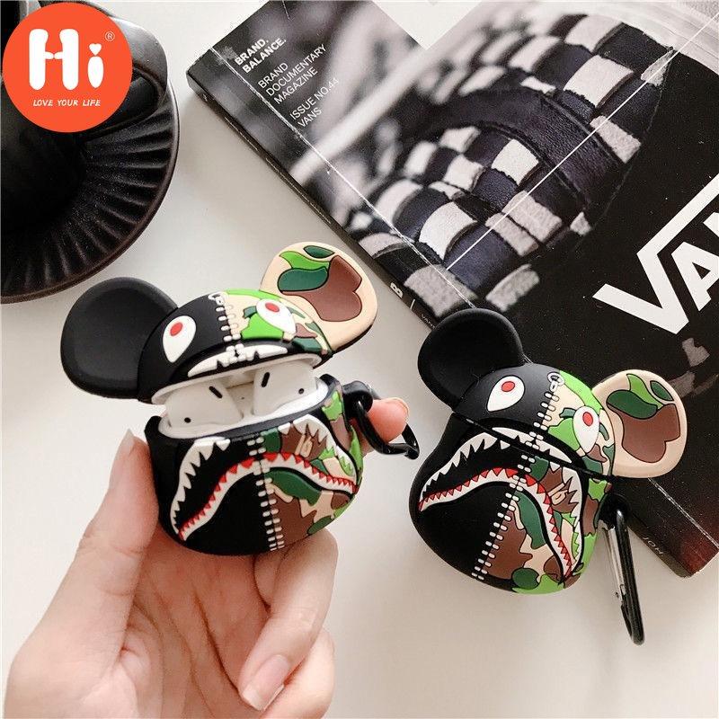 

Привет Роскошные 3D беспроводные Bluetooth наушники силиконовый мягкий чехол для зарядки Airpods 1/2/3/Pro