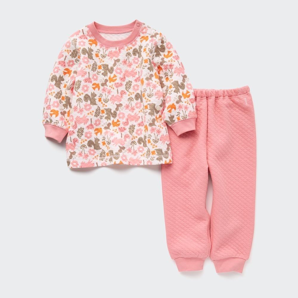 

UNIQLO BT Стеганая пижама (Длинный рукав) Шаблон
