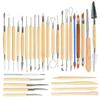 30pcs Carvers Clay Sculpting Carving Pottery Tools Polymer Modelling DIY