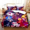 Anime Stolas Helluva Hazbin Hotels Boss Bettwäsche Set Jungen Mädchen Twin Queen-Size Bettbezug Kissenbezug Bett Kinder Erwachsene