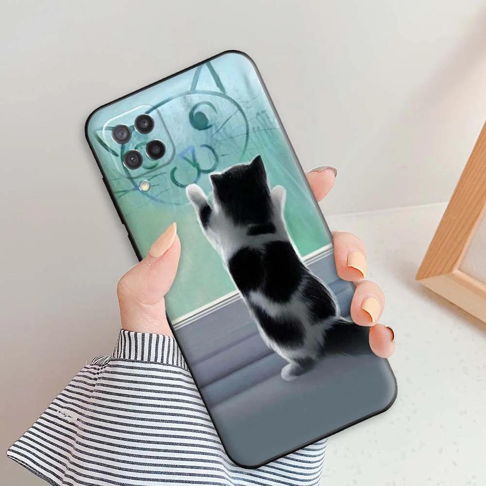 For Samsung Galaxy M32 Case Soft Back Cover For Samsung M32 Silicone TPU Phone Case For Samsung M32 Fundas SM-M325F Cool Coque