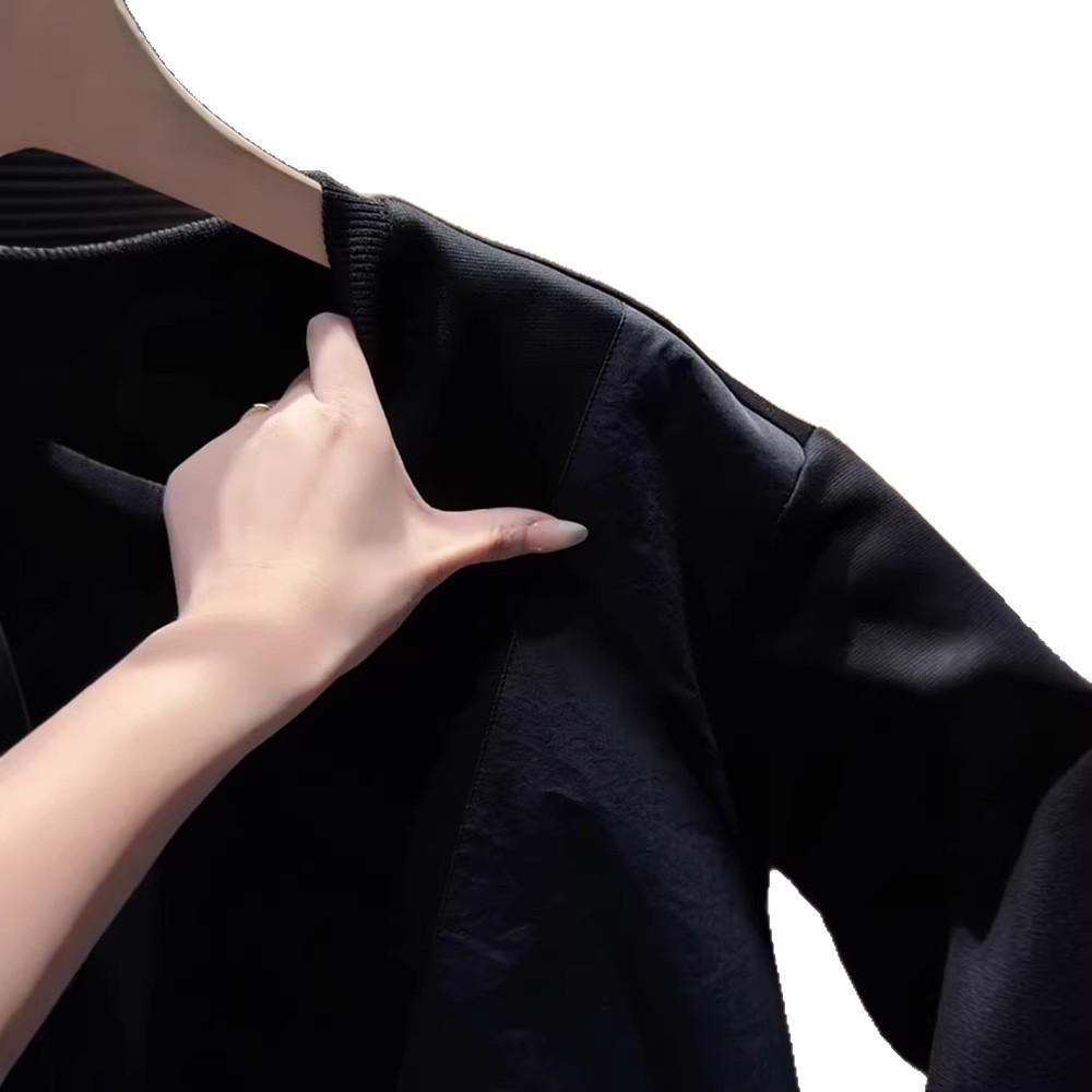 2025 new sweater bottoming shirt men's long-sleeved t-shirt autumn clothes top fashion trend daily warm European version