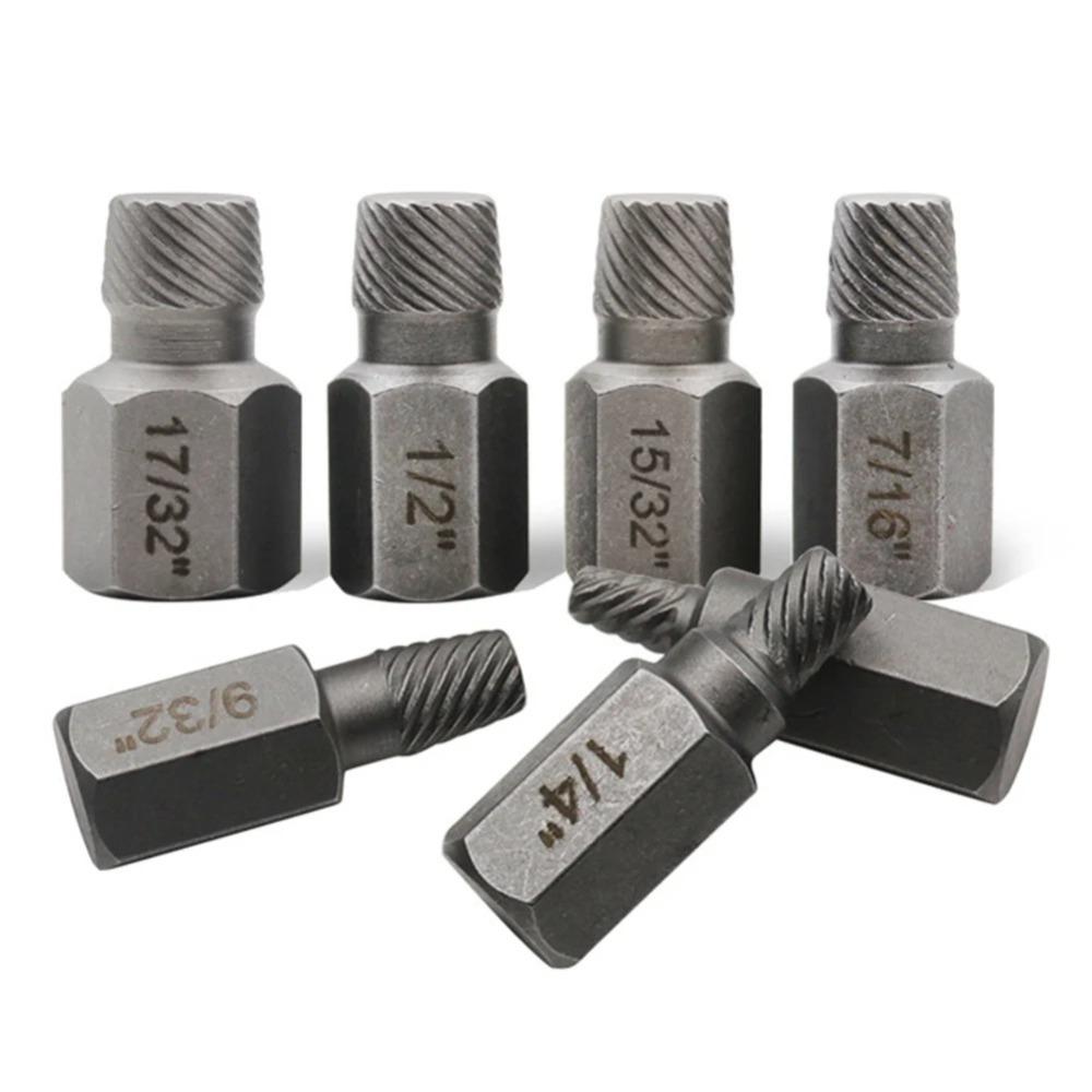 25Pcs Easy Out Screw Extractor Set Double Head Screw Remover Set  Removing Stripped