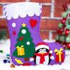 Creative Christmas Stockings Craft DIY Handcrafts Kindergarten Handmade for Toddlers Children Art & Crafts Supply