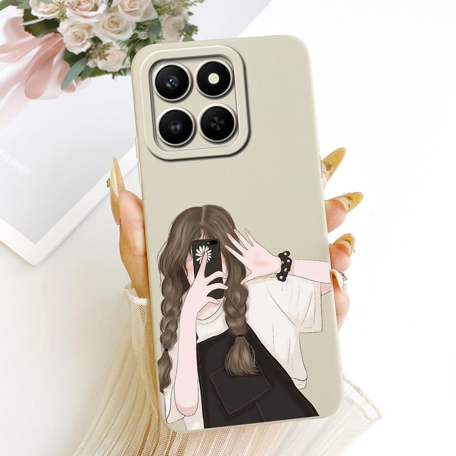 Etui For Honor 400 Smart 5G LGN-NX1 Urocze Śmieszne Kreskówkowe Pokrowiec Odporne na Wstrząsy Etui na Telefon Dla Honor X7d 4G HonorX7d 5G Miękkie Pokrowce Torby