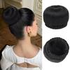 Easy To Use Braided Chignon Heat Resistant Clip In Hair Extension  Daily Wear