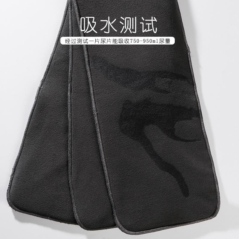 Reusable Bamboo Charcoal Incontinence Pad Adults Elderly Care Absorbent Underpad Washable Heavy Duty