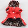 Pet Dogs Leopard Cotton Hoodie