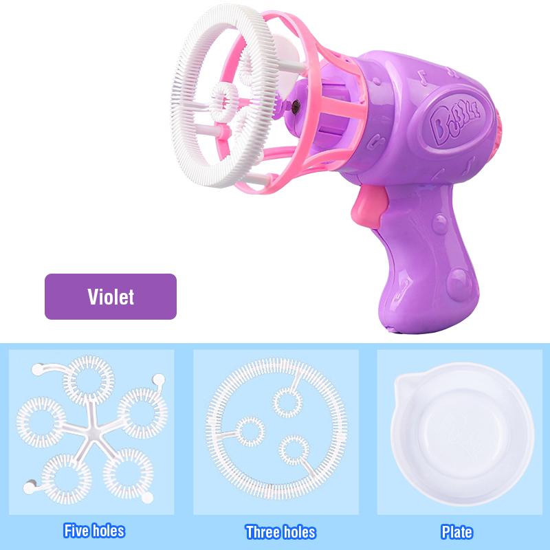 Children'S Electric Fan Bubble Gun Machine Soap Bubble Blowing Kids Toys Outdoor Bubble Wedding Party Games Gifts Girl