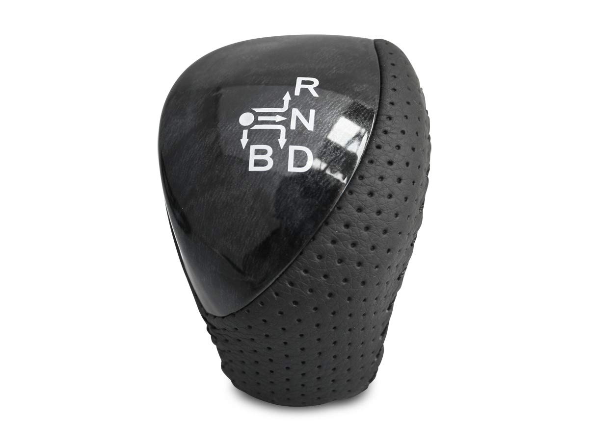 

Ручка переключения передач ZVW 30 из перфорированной кожи с черным рисунком под дерево, оригинальная замена, тип TRISTAR S [серия Prius]