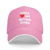Baseball Caps Girls Heart My Autism Swag Funny Casquette Female Male Sport Summer Hats