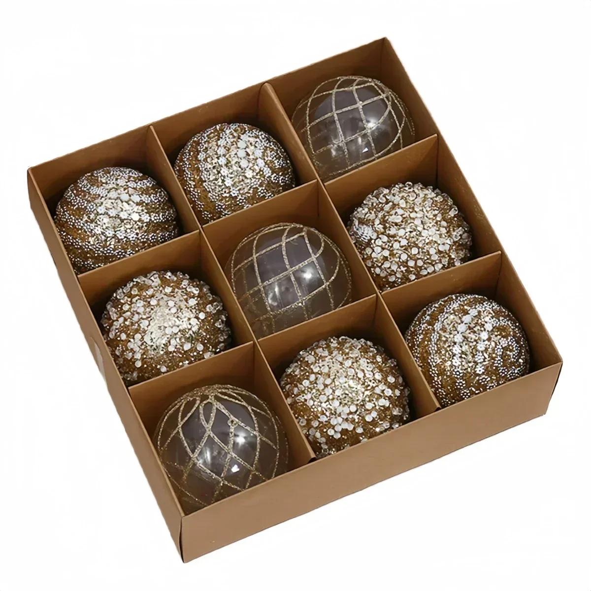 

Christmas Celebration Christmas Tree Ornaments Shimmering Designs Suitable For Events Harmonious Touch Latest Technology шампанського