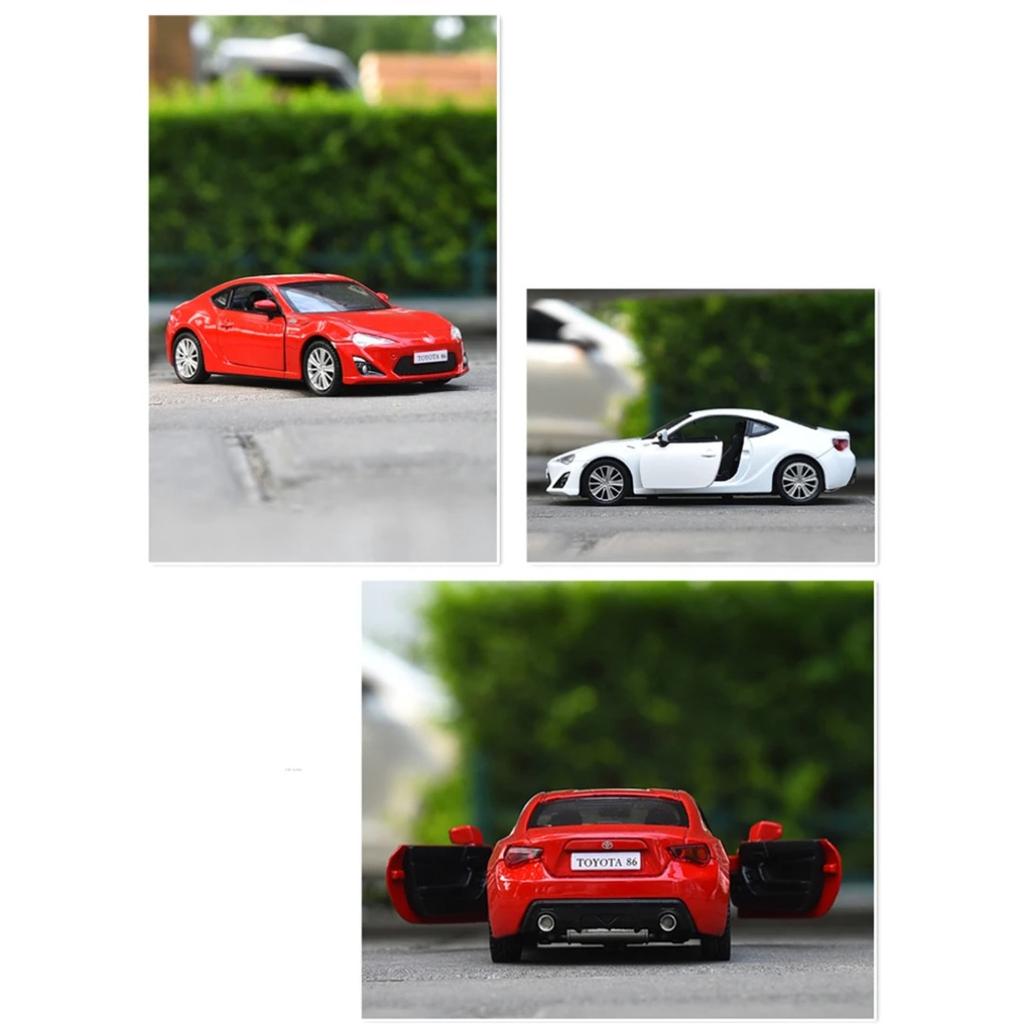 1/36 Toyota GT 86 Alloy Sports Car Model Diecast Metal Track Racing Car Vehicles Model Simulation Miniature Scale Kids Toys Gift